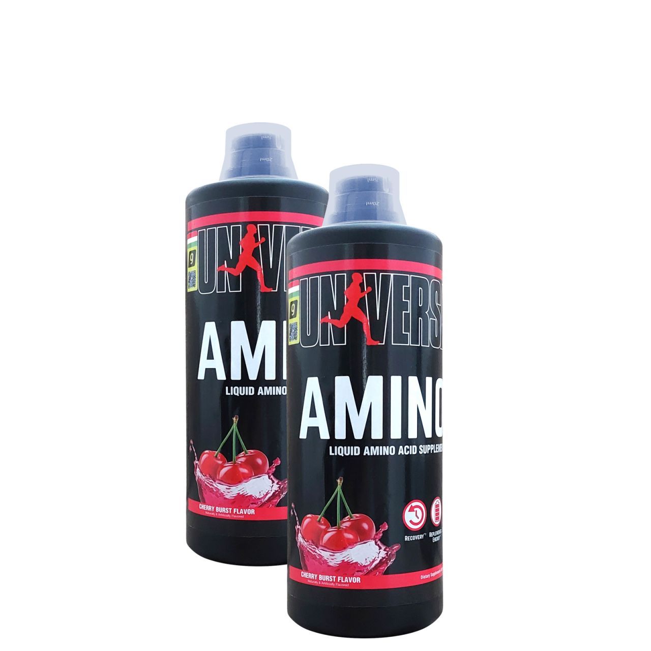 UNIVERSAL NUTRITION - AMINO LIQUID DUO PACK - LIQUID AMINO ACID SUPPLEMENT - FOLYÉKONY AMINOSAV KOMPLEX - 2X1000 ML