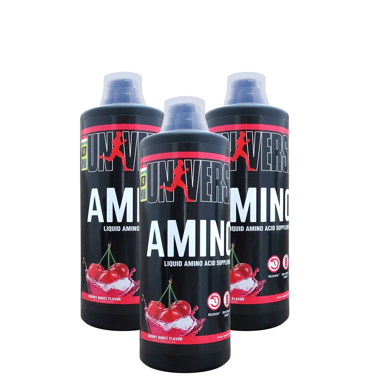 UNIVERSAL NUTRITION - AMINO LIQUID TRIO PACK - LIQUID AMINO ACID SUPPLEMENT - FOLYÉKONY AMINOSAV KOMPLEX - 3X1000 ML