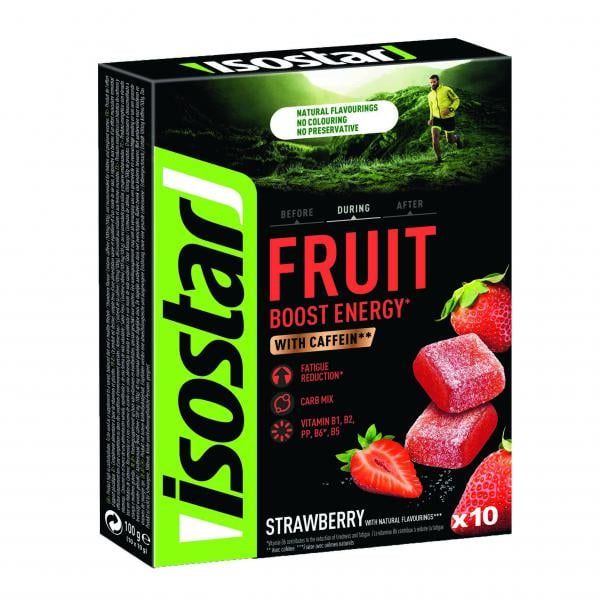 ISOSTAR - HIGH ENERGY FRUIT BOOST - ENERGIA GYÜMÖLCSZSELÉ - 10X10 G