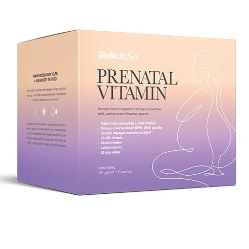 BIOTECH USA - PRENATAL VITAMIN - 30 TASAK