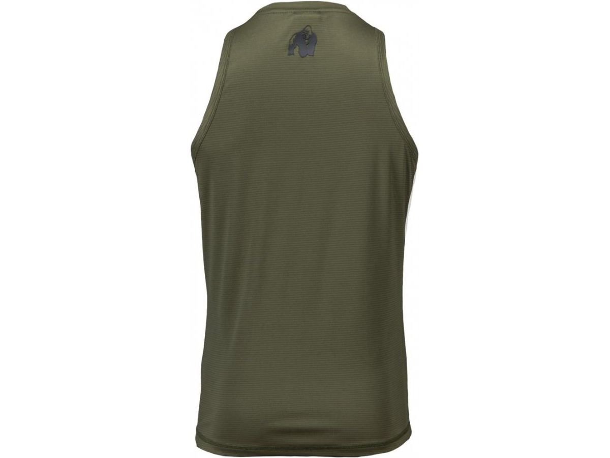 GORILLA WEAR - BRANSON TANK TOP - ARMY ZÖLD TRIKÓ