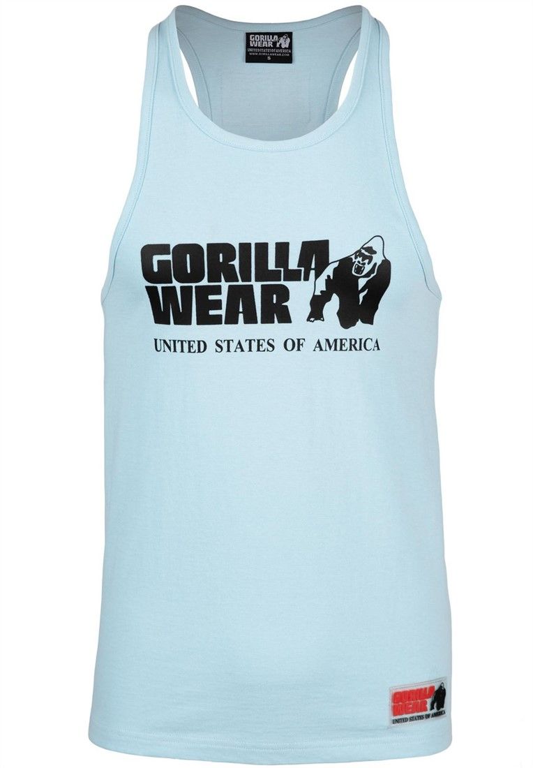 GORILLA WEAR - CLASSIC TANK TOP - VILÁGOSKÉK TRIKÓ