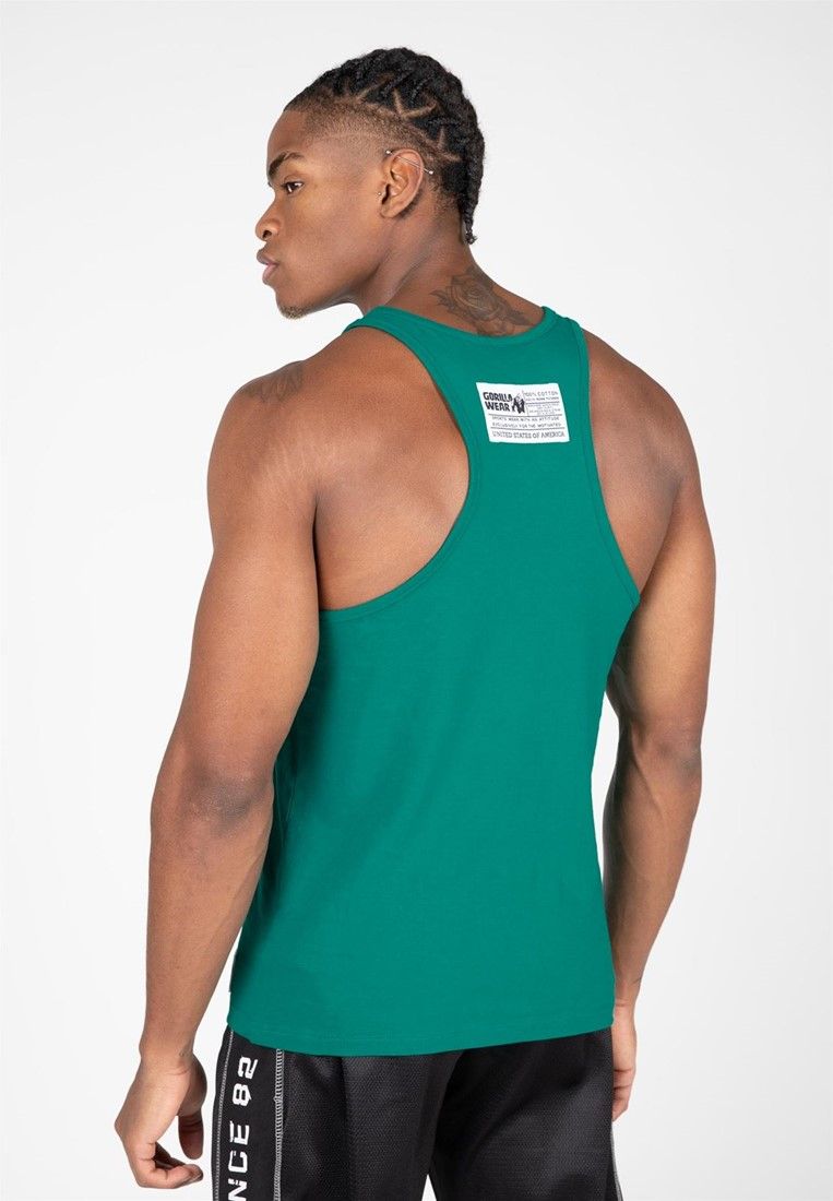 GORILLA WEAR - CLASSIC TANK TOP - TEAL GREEN/KÉKESZÖLD TRIKÓ