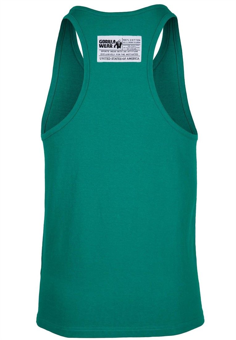 GORILLA WEAR - CLASSIC TANK TOP - TEAL GREEN/KÉKESZÖLD TRIKÓ