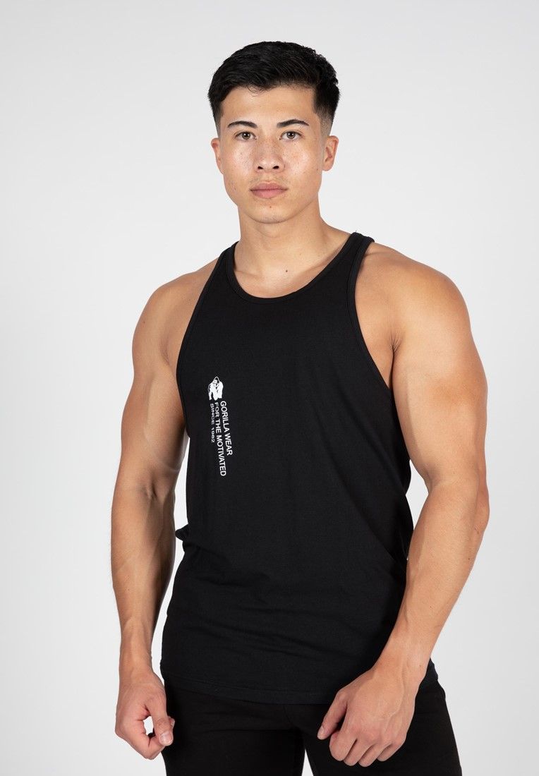 GORILLA WEAR - CARRIZO TANK TOP - FEKETE TRIKÓ