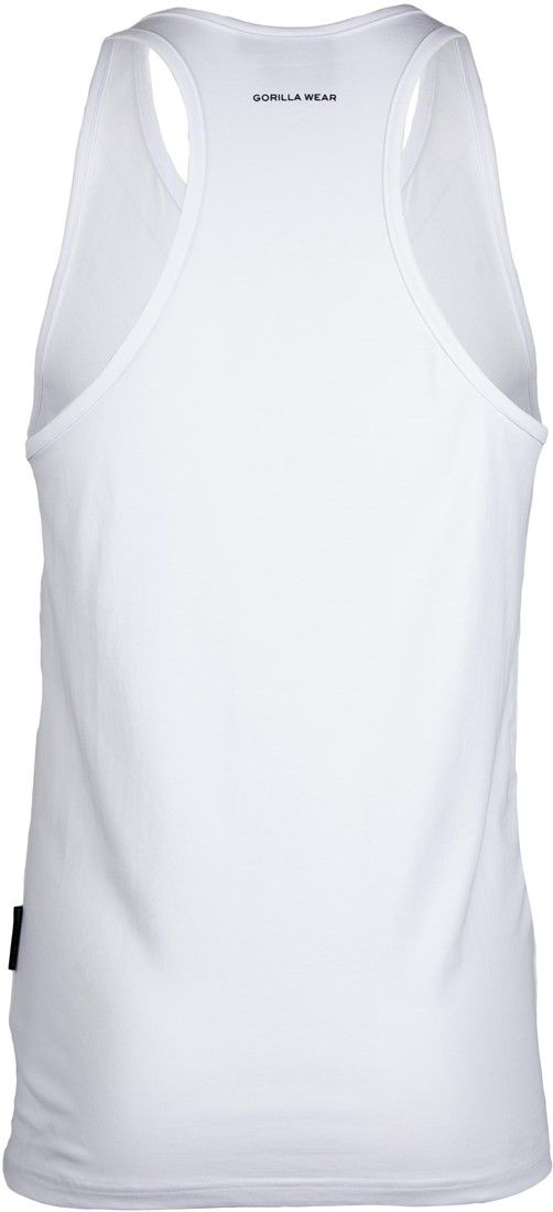 GORILLA WEAR - CARTER STRETCH TANK TOP - FEHÉR TRIKÓ