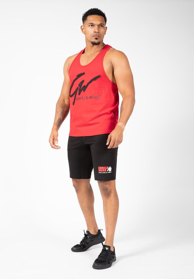 GORILLA WEAR - EVANSVILLE TANK TOP - PIROS TRIKÓ