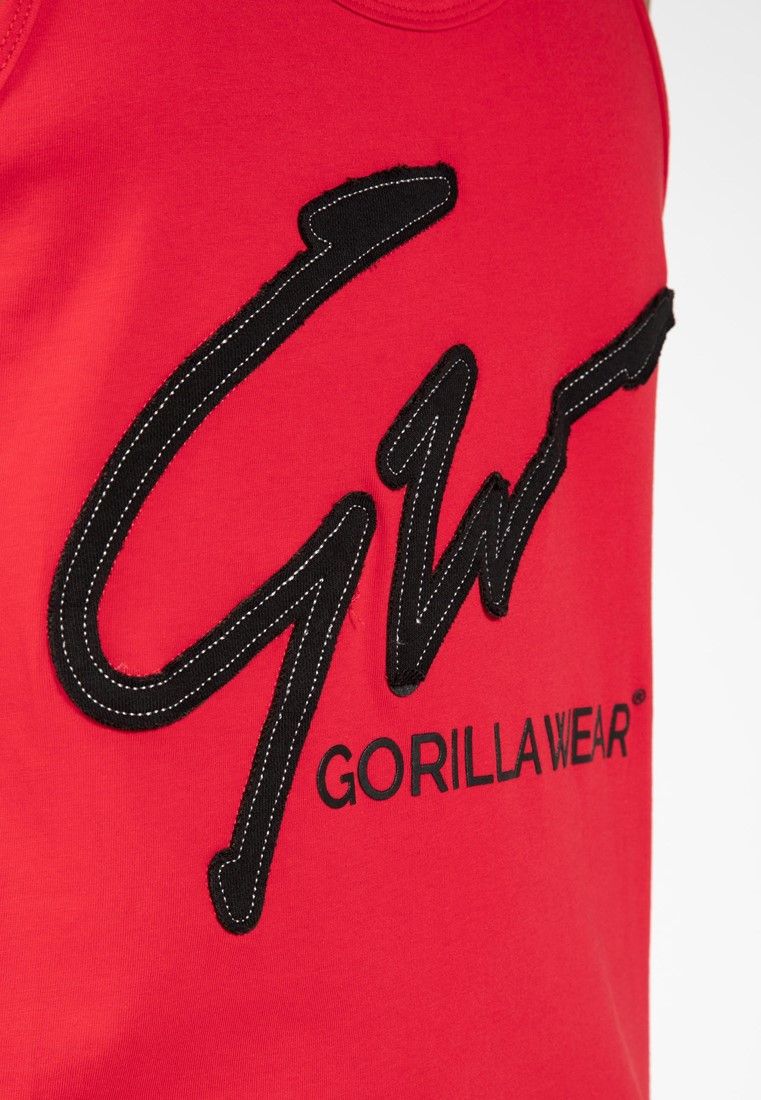 GORILLA WEAR - EVANSVILLE TANK TOP - PIROS TRIKÓ