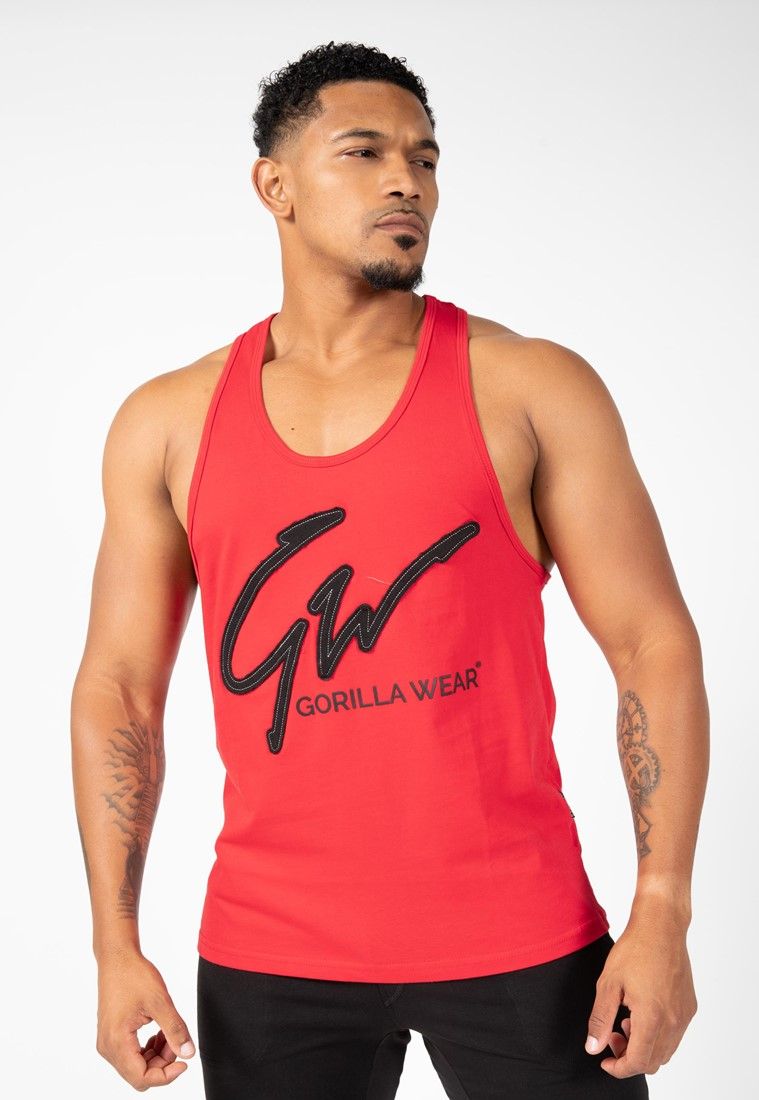 GORILLA WEAR - EVANSVILLE TANK TOP - PIROS TRIKÓ