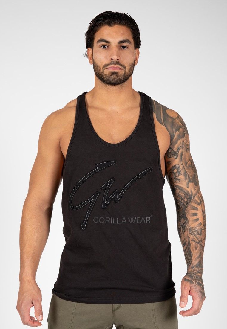 GORILLA WEAR - EVANSVILLE TANK TOP - FEKETE TRIKÓ