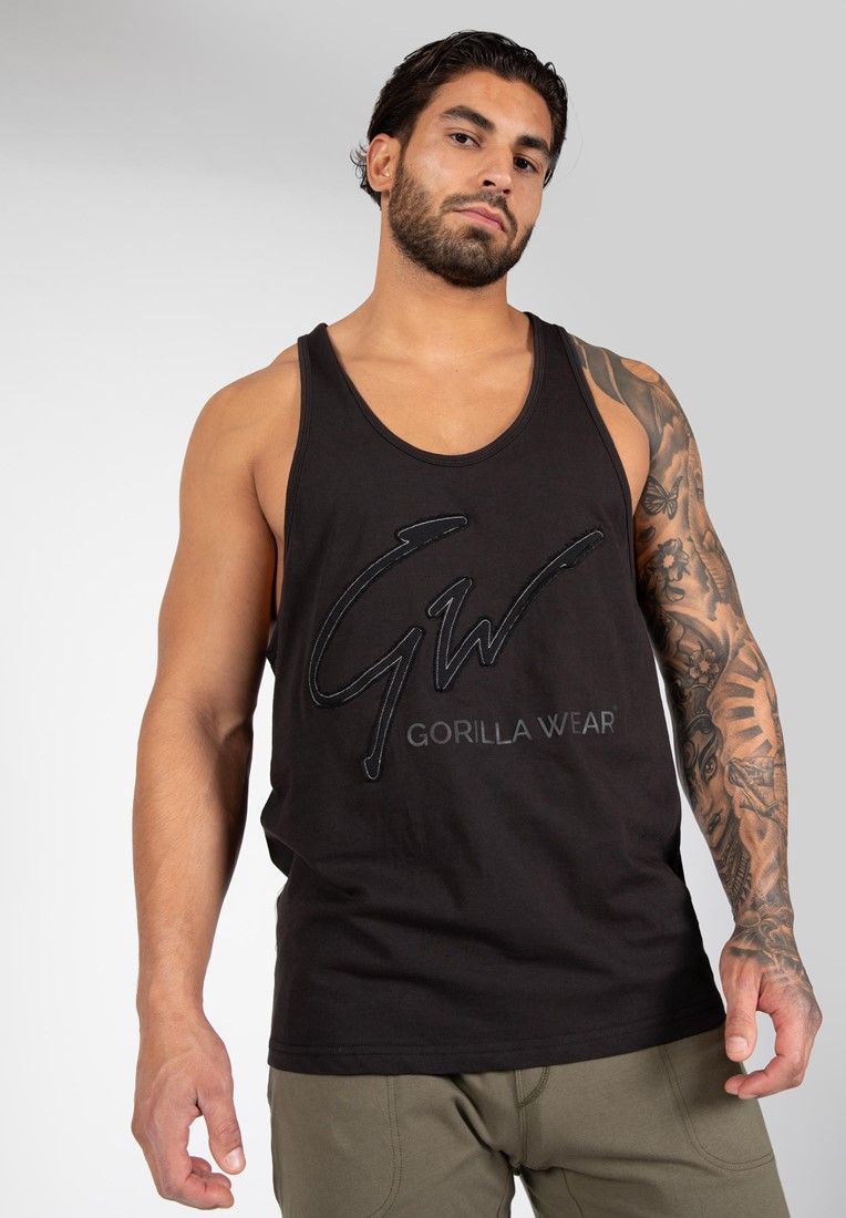 GORILLA WEAR - EVANSVILLE TANK TOP - FEKETE TRIKÓ