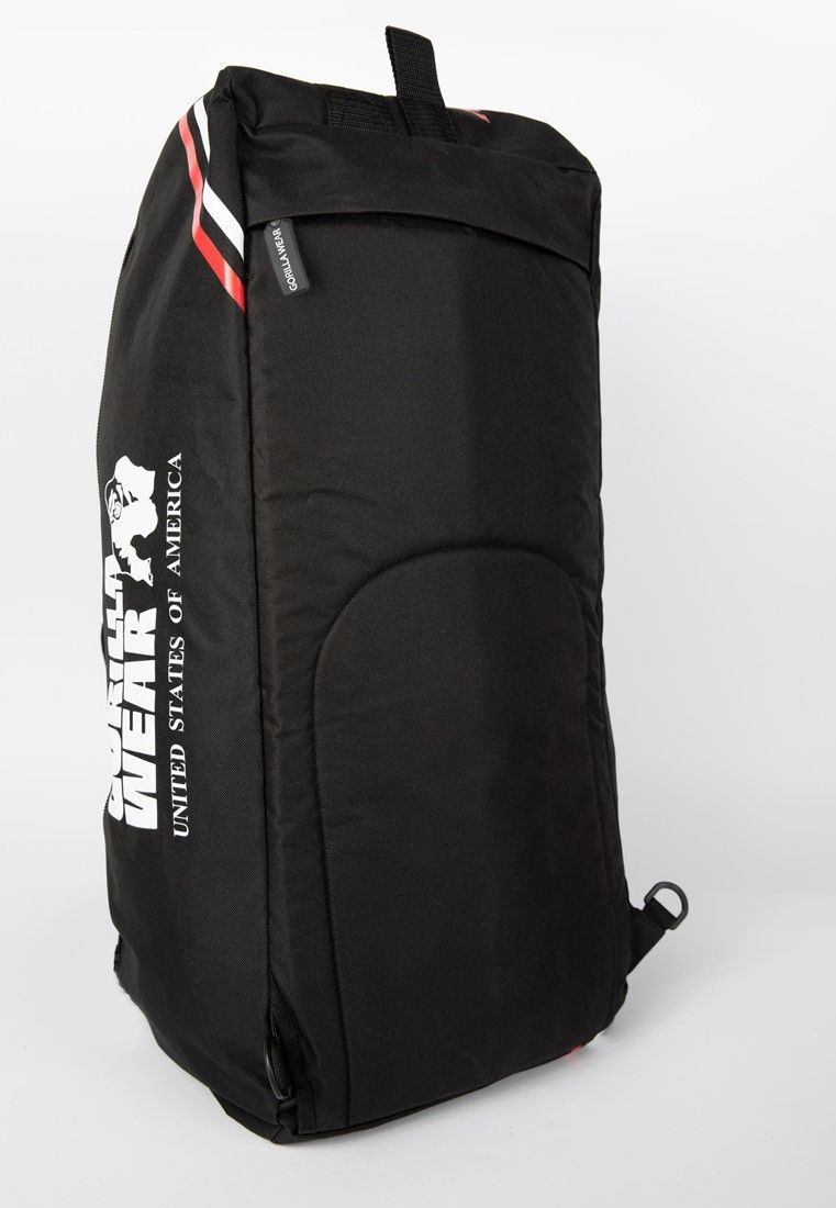 GORILLA WEAR - NORRIS HYBRID GYM BAG - EDZŐTÁSKA - FEKETE