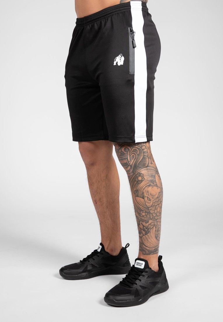 GORILLA WEAR - BENTON TRACK SHORTS - FEKETE RÖVIDNADRÁG