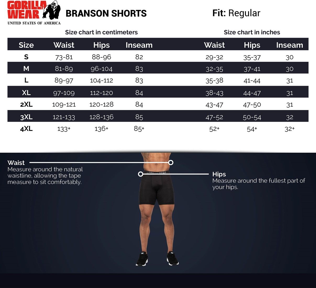 GORILLA WEAR - BRANSON SHORTS - ARMY ZÖLD RÖVIDNADRÁG