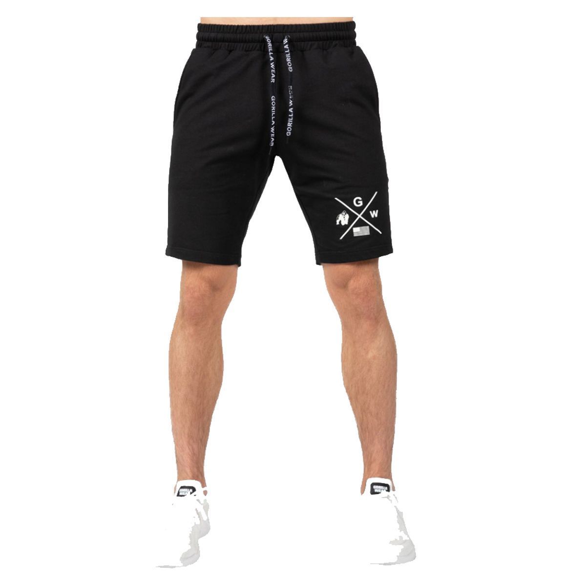 GORILLA WEAR - CISCO SHORTS - FEKETE RÖVIDNADRÁG