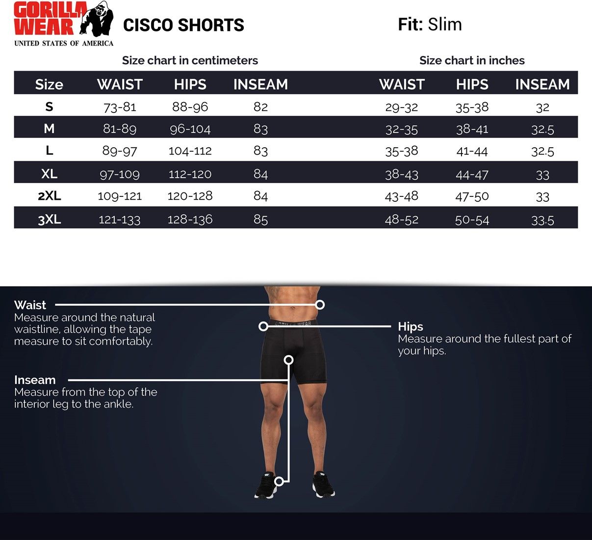 GORILLA WEAR - CISCO SHORTS - SZÜRKE RÖVIDNADRÁG