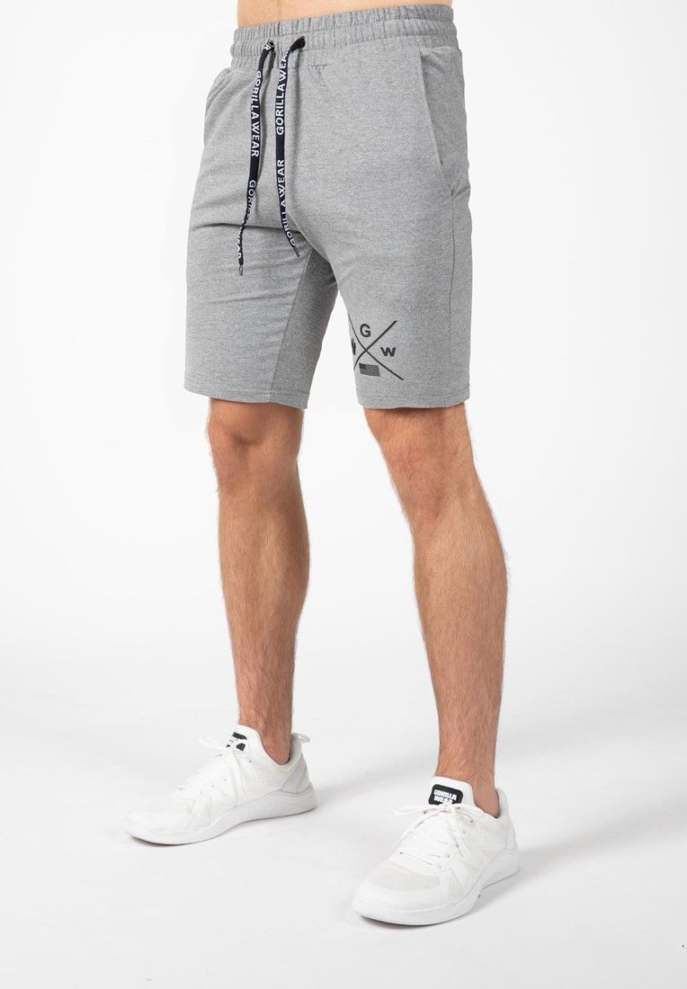 GORILLA WEAR - CISCO SHORTS - SZÜRKE RÖVIDNADRÁG