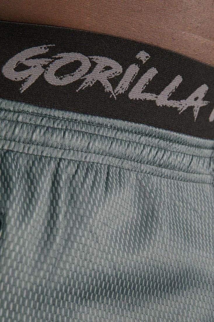 GORILLA WEAR - MERCURY MESH SHORTS - SZÜRKE/FEKETE RÖVIDNADRÁG