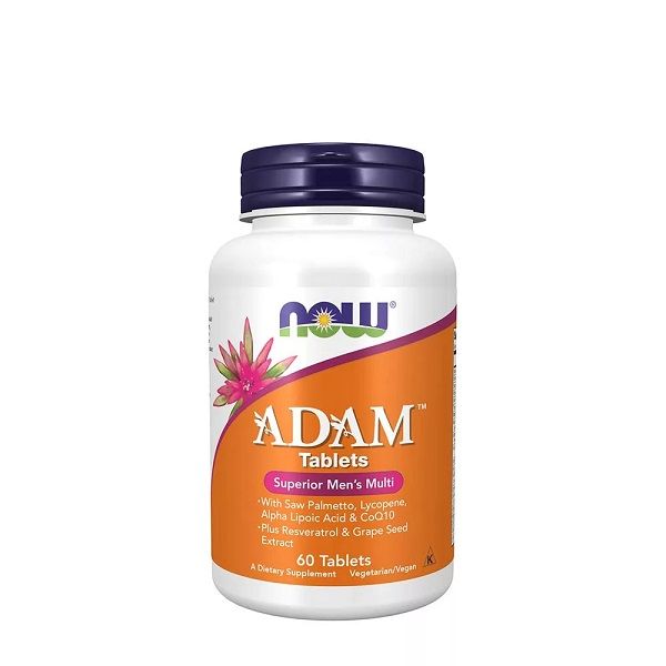 NOW - ADAM SUPERIOR MEN'S MULTIVITAMIN - 60 TABLETTA