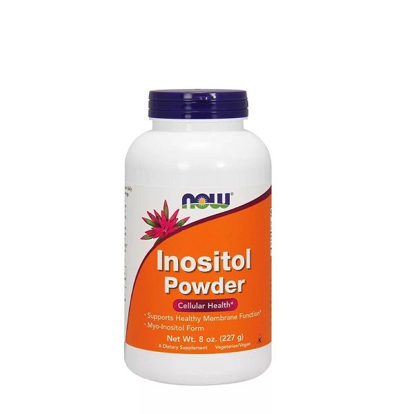 NOW - INOSITOL POWDER - VEGETÁRIÁNUS INOZITOL POR - 226 G