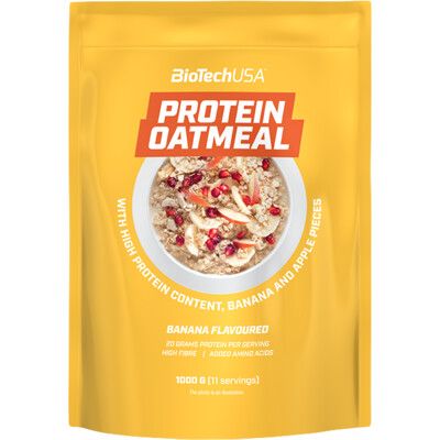 BIOTECH USA - PROTEIN OATMEAL - MAGAS FEHÉRJETARTALMÚ ZABKÉSZÍTMÉNY - 1000 G