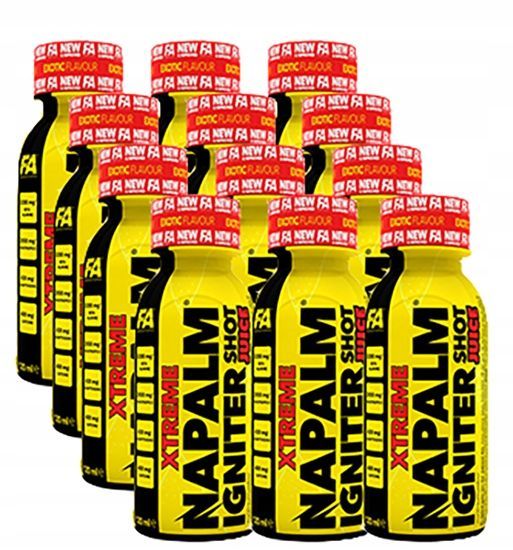 FA - XTREME NAPALM IGNITER SHOT JUICE - EDZÉS ELŐTTI PÖRGETŐ - 12X120 ML FA - XTREME NAPALM IGNITER SHOT JUICE - EDZÉS ELŐTTI PÖRGETŐ - 12X120 ML