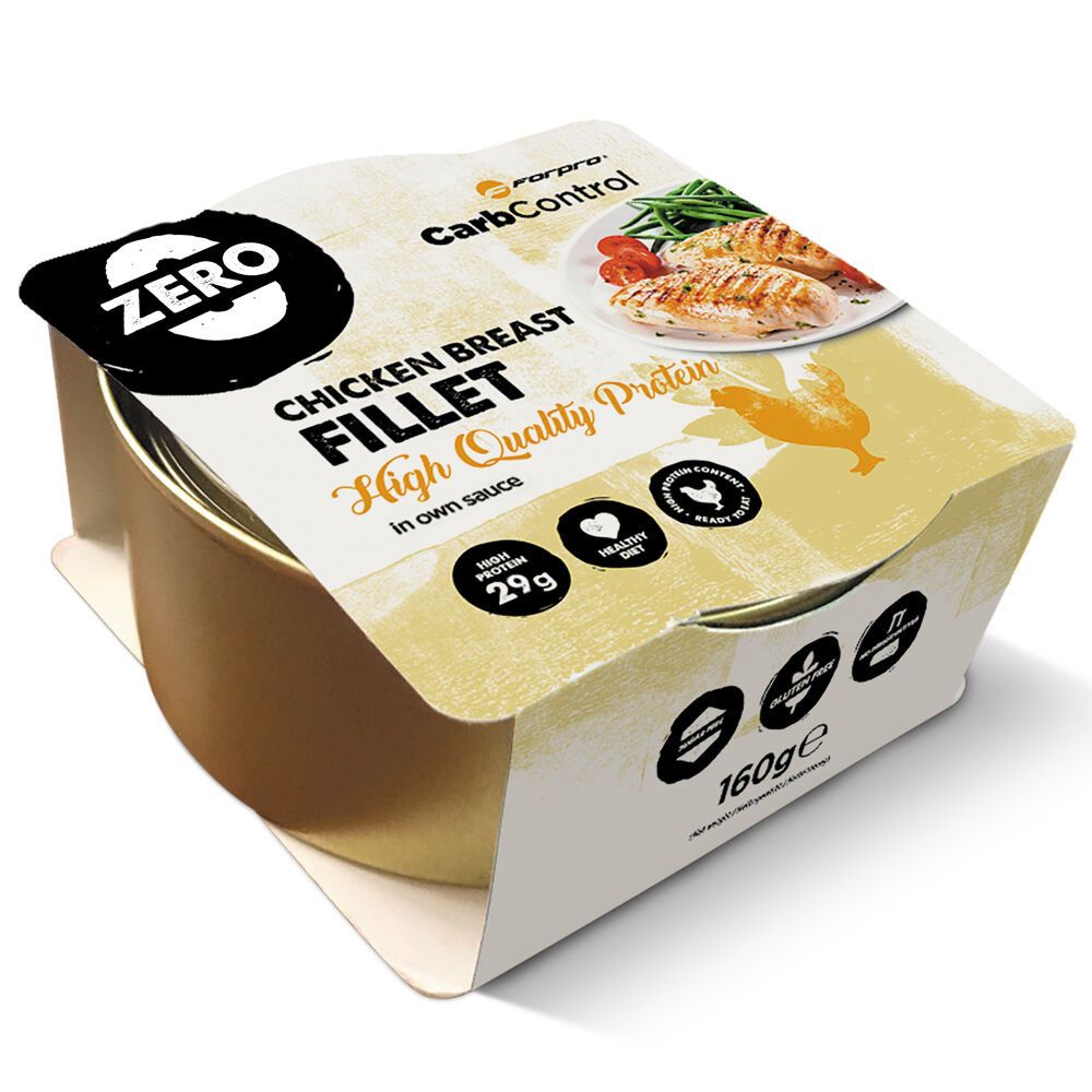 FORPRO - CHICKEN BREAST FILLET IN OWN SAUCE - 160 G