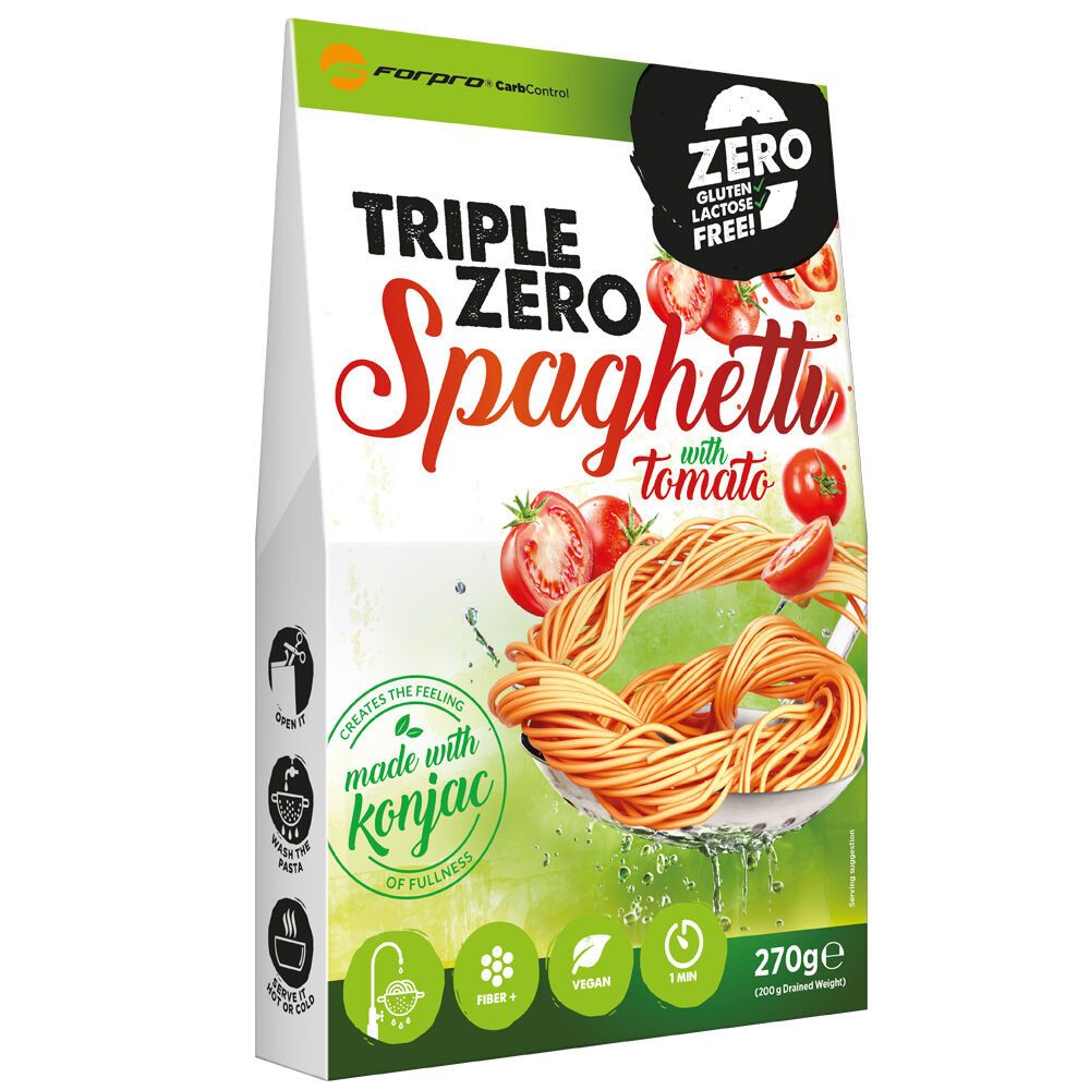 FORPRO - TRIPLE ZERO PASTA SPAGHETTI TOMATO - 270 G