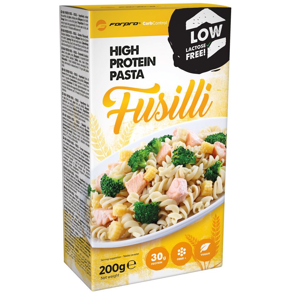 FORPRO - HIGH PROTEIN PASTA FUSILLI - 200 G