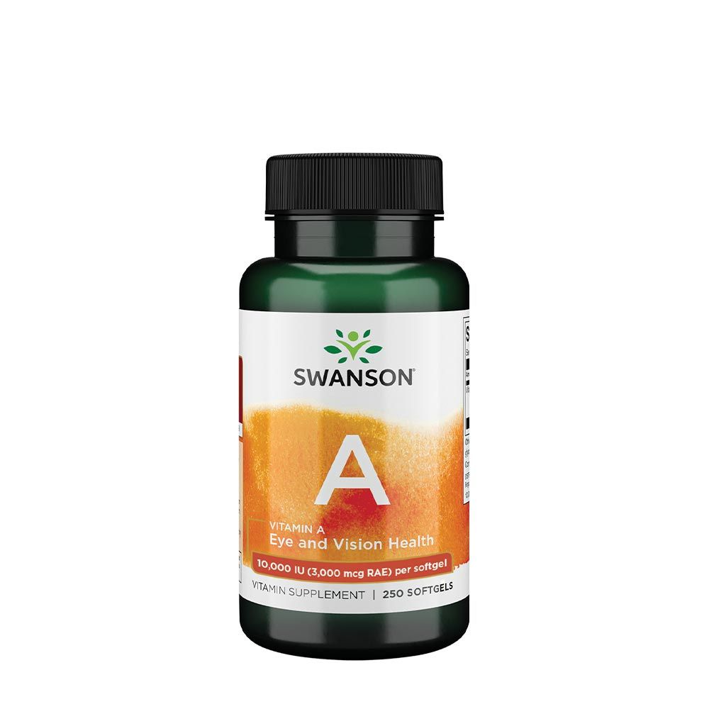 SWANSON - A-VITAMIN KOMPLEX 10,000 IU - 250 KAPSZULA SWANSON - A-VITAMIN KOMPLEX 10,000 IU - 250 KAPSZULA