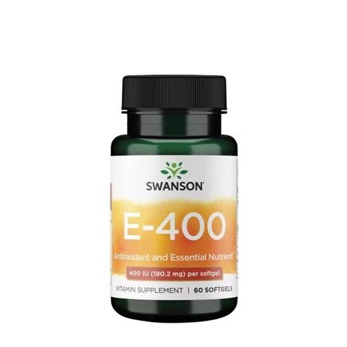 SWANSON - VITAMIN E-400 - 60 KAPSZULA