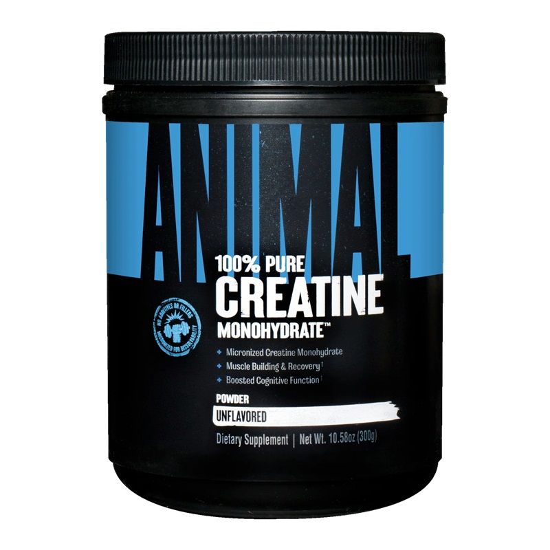 UNIVERSAL NUTRITION - ANIMAL CREATINE - ÍZESÍTETLEN KREATIN-MONOHIDRÁT POR - 500 G