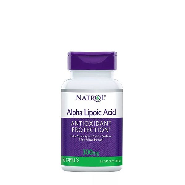 NATROL - ALPHA LIPOIC ACID 300 MG - ALFA-LIPONSAV - 50 KAPSZULA