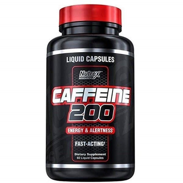 NUTREX - CAFFEINE 200 - ENERGY & ALERTNESS - 60 KAPSZULA