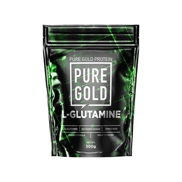 PURE GOLD - 100% L-GLUTAMINE - 500 G