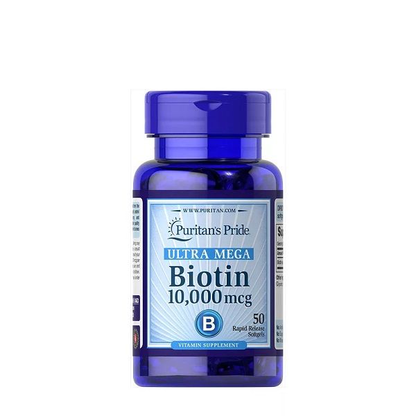 PURITANS PRIDE - BIOTIN 10000 MCG - 50 KAPSZULA