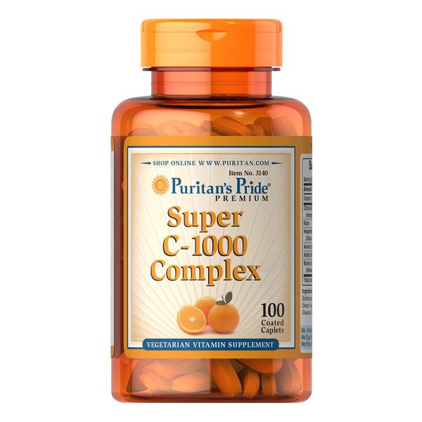 PURITANS PRIDE - VITAMIN C-1000 COMPLEX - 100 KAPSZULA