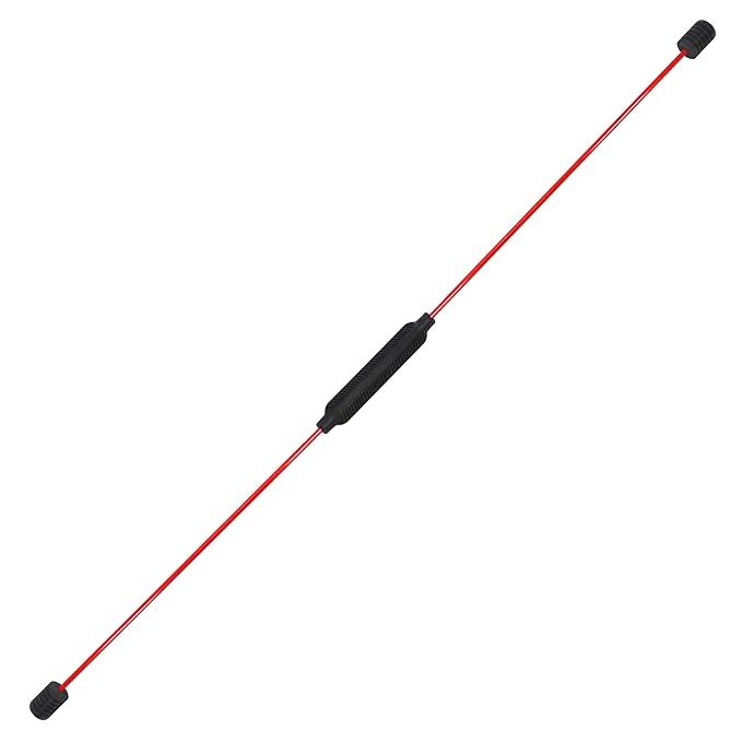 SPARTAN - REZGŐBOT - SWING STICK - FEKETE/PIROS