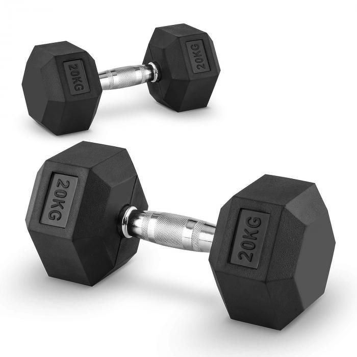 RKS EQUIPMENT - HEX KÉZISÚLYZÓ/HEX DUMBBELL - 20 KG