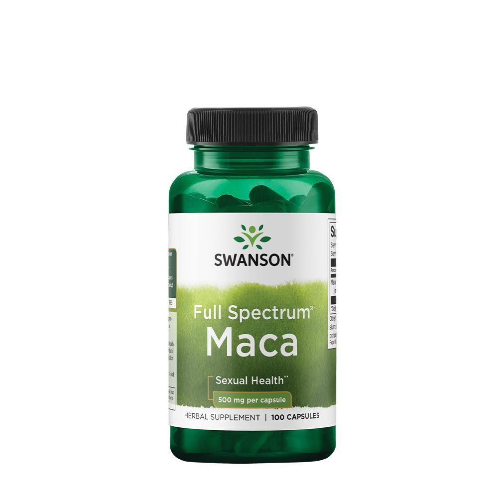 SWANSON - FULL SPECTRUM MACA 500 MG - 100 KAPSZULA SWANSON - FULL SPECTRUM MACA 500 MG - 100 KAPSZULA