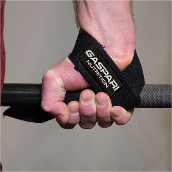 GASPARI - LIFTING STRAPS - FELHÚZÓ HEVEDER - FEKETE