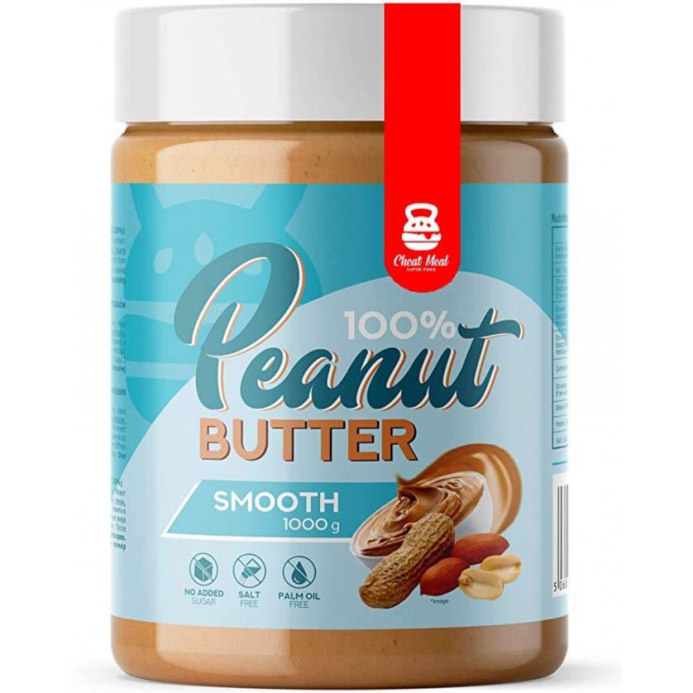 CHEAT MEAL - PEANUT BUTTER - 1000 G - SMOOTH/LÁGY