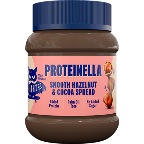 HEALTHYCO - PROTEINELLA - 400 G - SMOOTH HAZELNUT AND COCOA/MOGYORÓ ÉS KAKAÓ