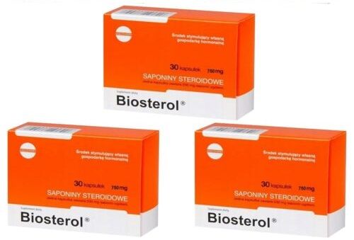 MEGABOL - BIOSTEROL - TERMÉSZETES SZTEROID HELYETTESÍTŐ 200 MG SAPONIN TARTALOMMAL - 3-AS CSOMAG - 3X30 KAPSZULA
