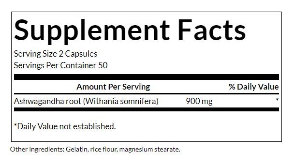 SWANSON - ASHWAGANDHA 450 MG - INDIAI GINZENG ÁLOMBOGYÓ - 100 KAPSZULA SWANSON - ASHWAGANDHA 450 MG - INDIAI GINZENG ÁLOMBOGYÓ - 100 KAPSZULA