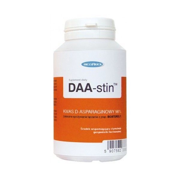 MEGABOL - DAA STIN - D-ASPARTIC ACID 98% - 90 G