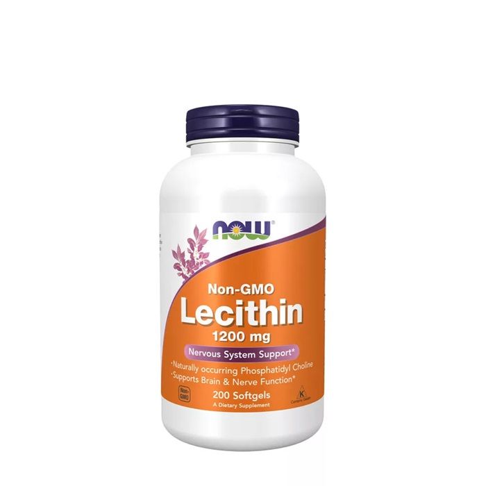 NOW - LECITHIN 1200 MG - 200 KAPSZULA