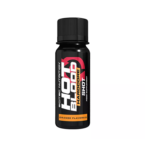 SCITEC NUTRITION - HOT BLOOD HARDCORE SHOT - 60 ML