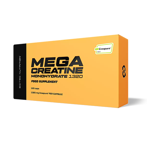 SCITEC NUTRITION - MEGA CREATINE MONOHYDRATE 1320 - 120 KAPSZULA