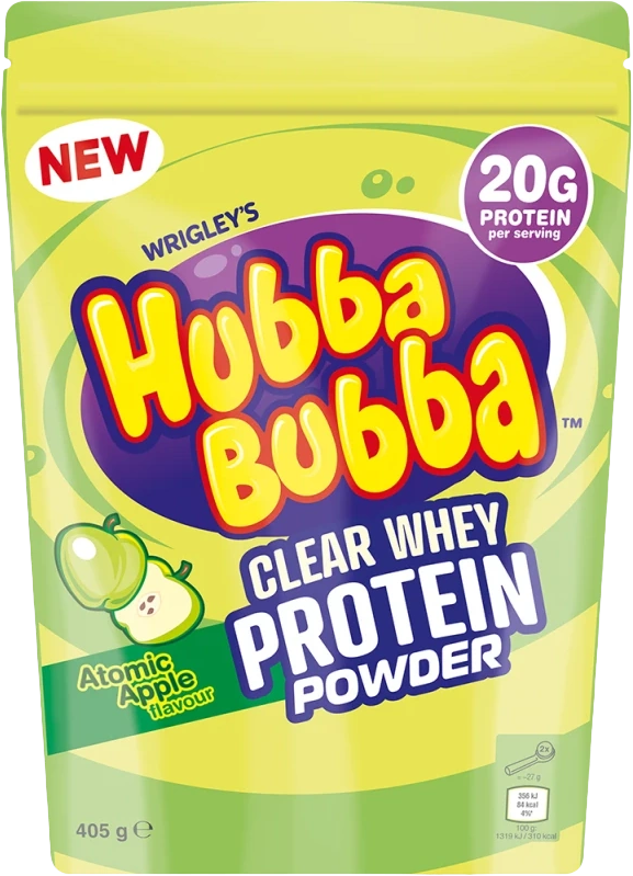 MARS - HUBBA BUBBA CLEAR WHEY PROTEIN POWDER - 405 G